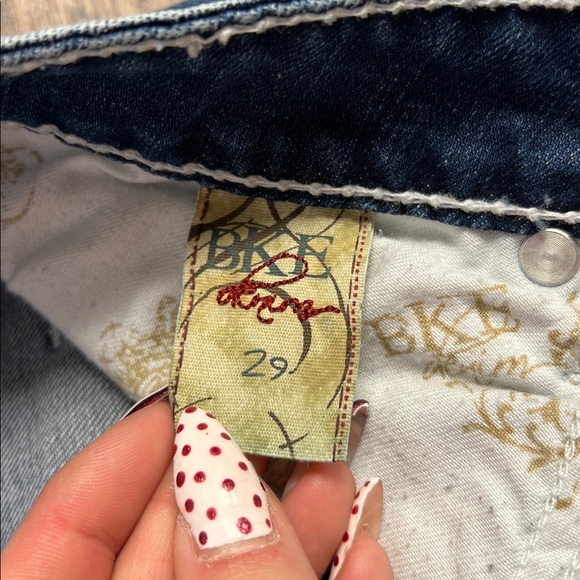 BKE Tenley Straight Leg Jeans – Dark Wash | Women’s Size 29 - Picture 4 of 10